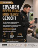 Vacature Beveiliging monteurs gezocht facebook formaat opmaak 24-04-2026